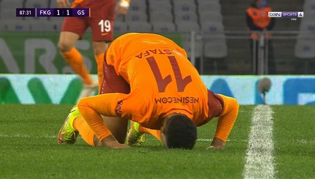 هدف مصطفي محمد في مرمي فاتح قره جمرك بالدوري التركي