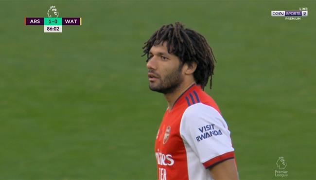 ملخص لمسات محمد النني في مباراة ارسنال وواتفورد بالدوري الانجليزي