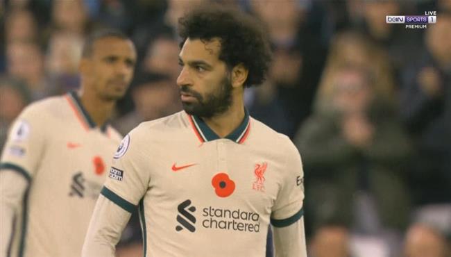 كعب رائع وارتداد دفاعي من محمد صلاح في مباراة ليفربول ووست هام