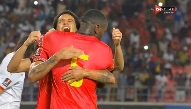 هدف انجولا الثاني في مرمي مصر بتصفيات كاس العالم