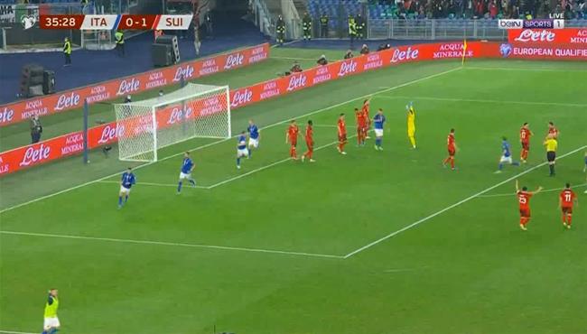 اهداف مباراة ايطاليا وسويسرا 1 1 تصفيات كأس العالم