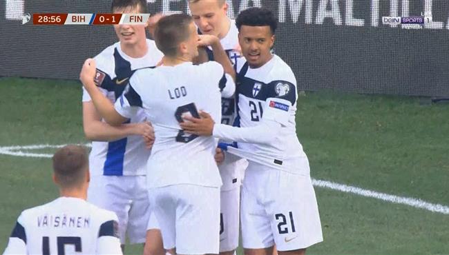 اهداف مباراة فنلندا والبوسنة والهرسك 3 1 تصفيات كاس العالم