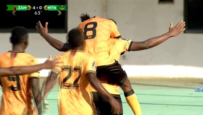 اهداف مباراة موريتانيا وزامبيا 0 4 تصفيات كاس العالم