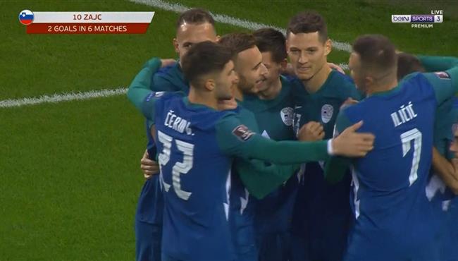 اهداف مباراة سلوفينيا وقبرص 2 1 تصفيات كاس العالم