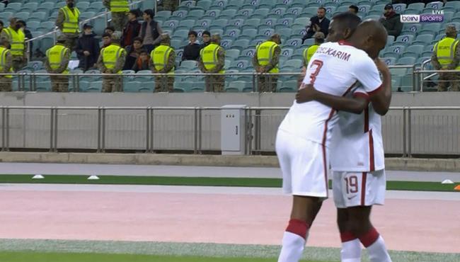 اهداف مباراة قطر واذربيجان 2 2 تصفيات كاس العالم