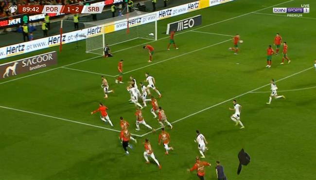 اهداف مباراة البرتغال وصربيا 1 2 تصفيات كاس العالم