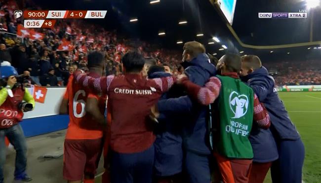 اهداف مباراة سويسرا وبلغاريا 4 0 تصفيات كاس العالم