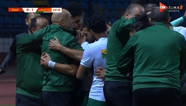 هدف فوز الاتحاد السكندري الرائع علي الجونة 1 0 الدوري المصري