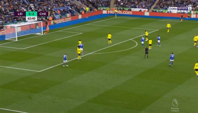 تصدي ادوارد ميندي الرائع في مباراة تشيلسي وليستر سيتي