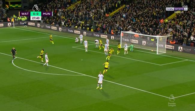 اهداف مباراة مانشستر يونايتد وواتفورد 1 4 الدوري الانجليزي