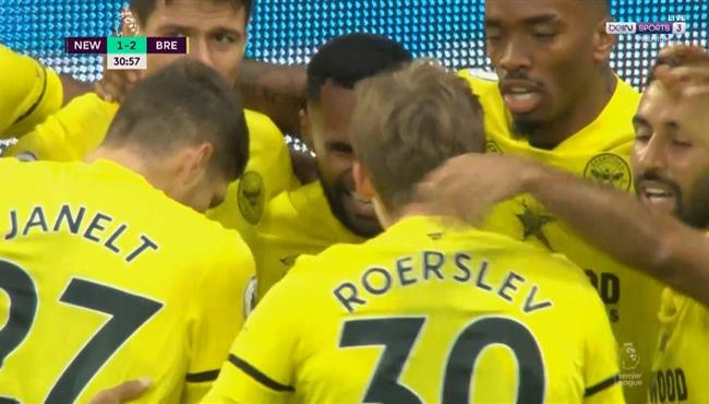 اهداف مباراة نيوكاسل وبرينتفورد المثيره 3 3 الدوري الانجليزي