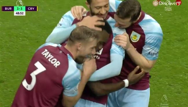 اهداف مباراة كريستال بالاس وبيرنلي 3 3 الدوري الانجليزي