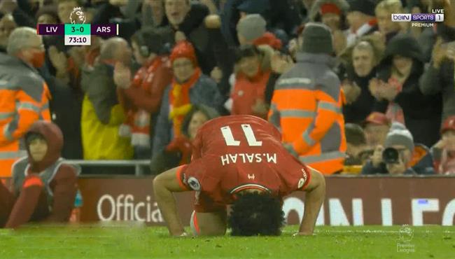 ملخص لمسات محمد صلاح في مباراة ليفربول وارسنال بالدوري الانجليزي