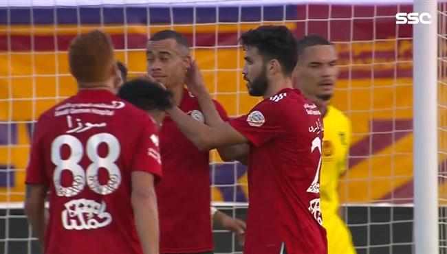 هدف وليد ازارو في مباراة الاتفاق والحزم بالدوري السعودي