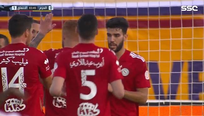 اهداف مباراة الاتفاق والحزم 3 0 الدوري السعودي