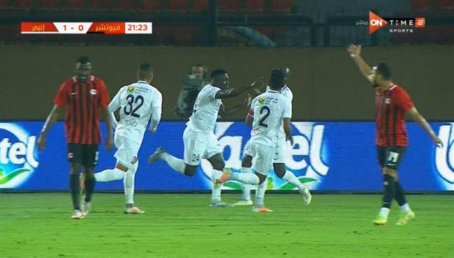 اهداف مباراة انبي وفيوتشر 2 1 الدوري المصري