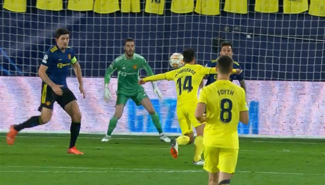 تصدي دي خيا المذهل يحرم فياريال من تسجيل هدف في مرمي مانشستر يونايتد