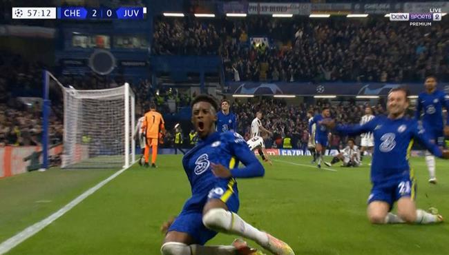 هدف اودوي في مرمي يوفنتوس بدوري ابطال اوروبا