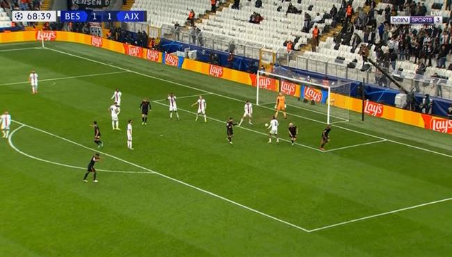 اهداف مباراة اياكس وبشكتاش 2 1 دوري ابطال اوروبا