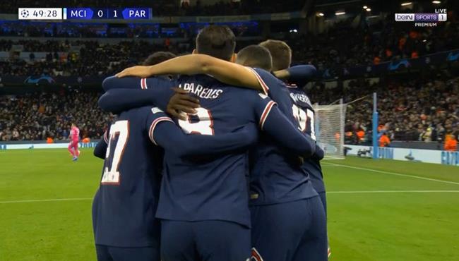 اهداف مباراة مانشستر سيتي و باريس سان جيرمان 2 1 دوري ابطال اوروبا