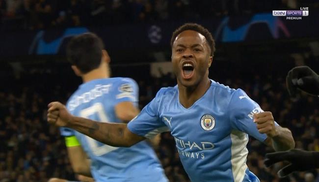 هدف رحيم ستيرلينج في مرمي باريس سان جيرمان بدوري ابطال اوروبا