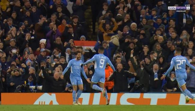 هدف جابريل جيسوس في مرمي باريس سان جيرمان