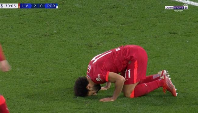 ملخص لمسات محمد صلاح امام بورتو في دوري ابطال اوروبا