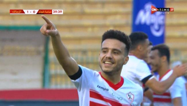 هدف فوز الزمالك علي سيراميكا كليوباترا 1 0 الدوري المصري