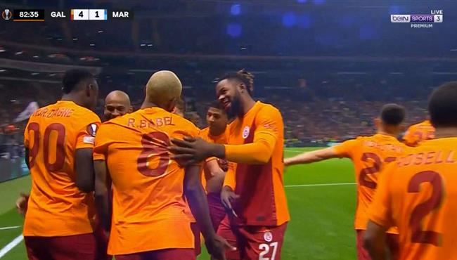 اهداف مباراة جالطة سراي ومارسيليا 4 2 الدوري الاوروبي