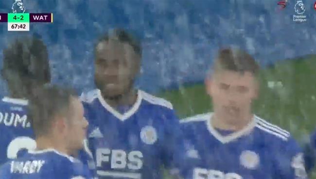 اهداف مباراة ليستر سيتي وواتفورد 4 2 الدوري الانجليزي