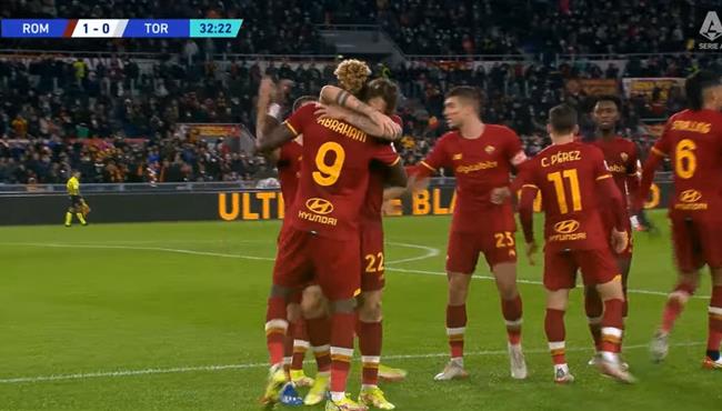 هدف فوز روما علي تورينو 1 0 الدوري الايطالي