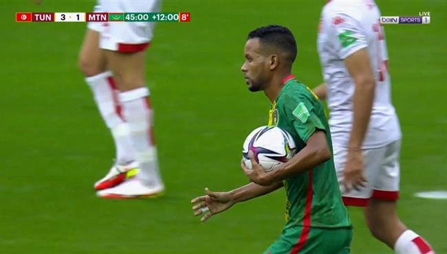 هدف موريتانيا الاول في مرمي تونس بكأس العرب