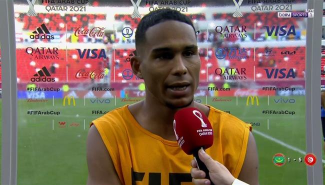 اول تعليق من سيف الدين الجزيري بعد تألقه في مباراة تونس وموريتانيا بكأس العرب