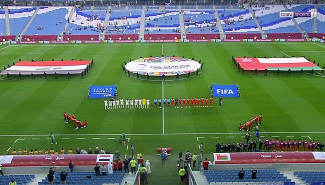 ملخص مباراة العراق وعمان 1 1 كأس العرب
