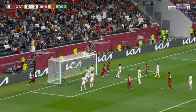 خوخي بوعلام يهدر هدف محقق امام البحرين بكاس العرب