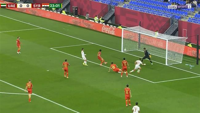 هدف الامارات الاول في مرمي سوريا بكاس العرب