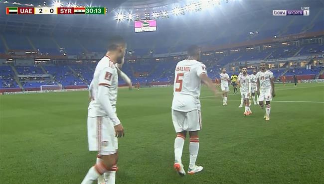 اهداف مباراة الامارات وسوريا 2 1 كاس العرب