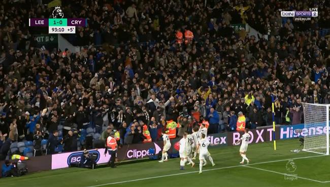 هدف فوز ليدز يونايتد القاتل علي كريستال بالاس 1 0 الدوري الانجليزي