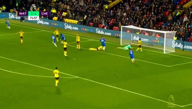 ملخص مباراة تشيلسي وواتفورد 2 1 الدوري الانجليزي