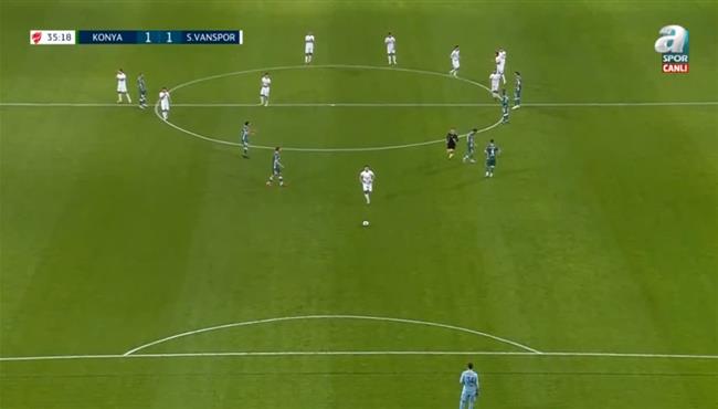 لاعبو كونيا سبور يسمحون لفريق فان سبور بتسجيل هدف التعادل في كأس تركيا