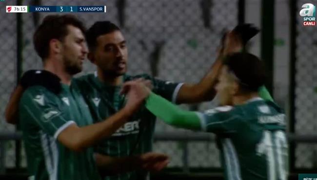 اهداف مباراة كونيا سبور وفان سبور 3 1 كأس تركيا