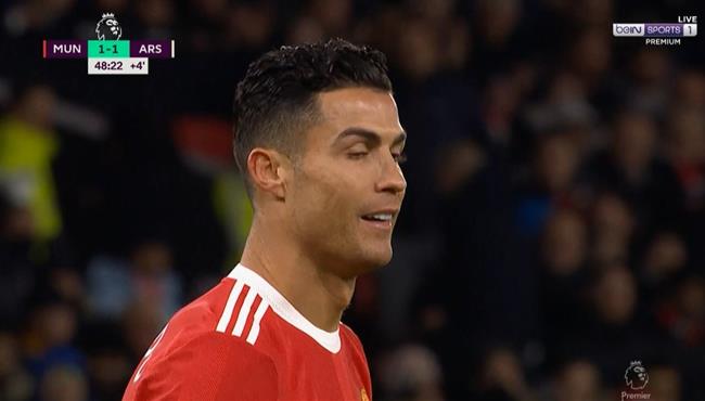 كريستيانو رونالدو كاد ان يسجل هدف رائع امام ارسنال