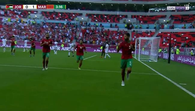 هدف يحيى جبران في مرمي الاردن بكأس العرب
