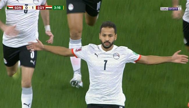 هدف احمد رفعت الخرافي في مرمي السودان بكاس العرب