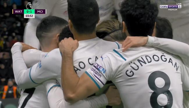 اهداف مباراة مانشستر سيتي وواتفورد 3 1 الدوري الانجليزي