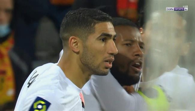 اهداف مباراة باريس سان جيرمان ولينس 1 1 الدوري الفرنسي