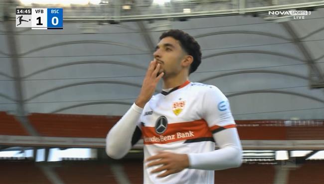 هدف عمر مرموش الرائع في مرمي هيرتا برلين بالدوري الالماني