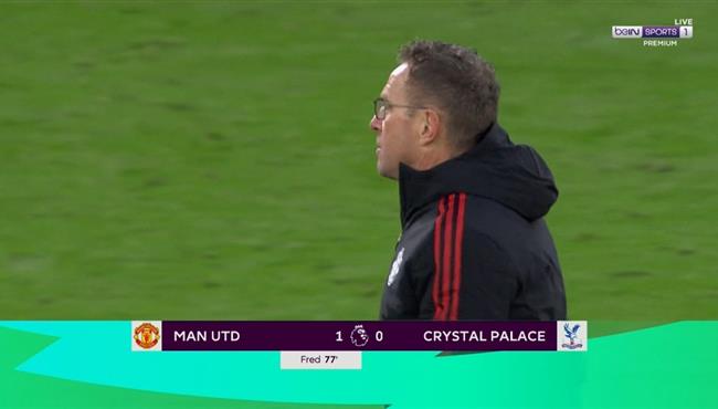 ملخص مباراة مانشستر يونايتد وكريستال بالاس 1 0 الدوري الانجليزي