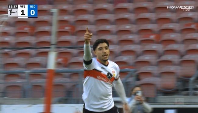 ملخص لمسات عمر مرموش في مباراة شتوتجارت وهيرتا برلين بالدوري الالماني