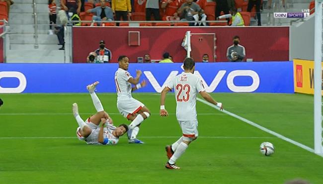 هدف سيف الدين الجزيري في مرمي الامارات بعد مهارة رائعه من يوسف المساكني